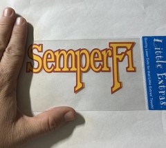 USMC Semper Fidelis Scrapbooking Laser Cut Embellishment Marines