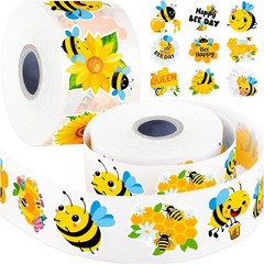 1000 Pcs Bumble Bee Stickers for Teachers Classroom Kids Motivational Stickers