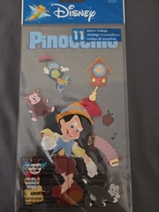 Vintage Disney Pinocchio Dimensional Sticker Collage 11pc EK Success MINT