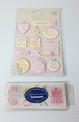 Sweet Pea Baby Girl, Boy’s Life & Girl’s 1st Year Stickers