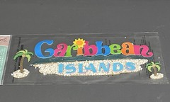 Jolee’s Boutique Dimensional Sticker Scrapbooking Vacation Caribbean Islands