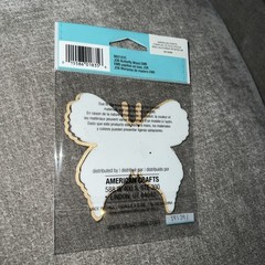 Jolee’s Boutique Adhesive Laser-Cut Wood Embellishment-Butterfly