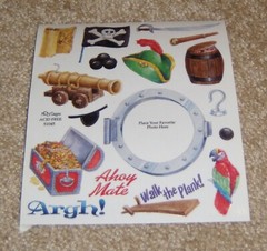 NRN Designs Sticker Sheet ~ Pirate Icons