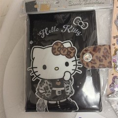 Hello Kitty Leopard Sticker & Binder Set 5pcs Sanrio Japan NEW
