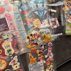 Lot 32 Sticko EK Success Scrapbooking Embellishment Stickers