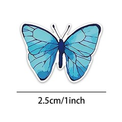 500Pcs Flower Butterfly Sticker For Kid Adult Craft Scrapbooking Packaging