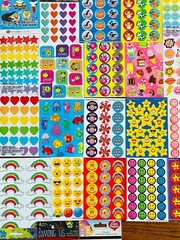 600 STICKER Collection Sandylion Hallmark Crafters Corner American Greetings
