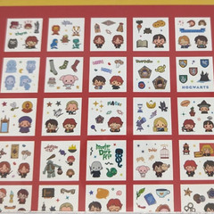 H.P. Sticker PET Sheets – 100 Sheets with multiple stickers per sheet