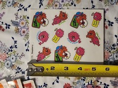 Vintage TREND Scratch N Sniff Sticker Sheet T-173 Raspberry 80’s Reward Stickers