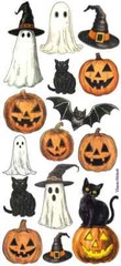 Violette Stickers Halloween Pumpkin Cats Ghost Crafts Planner Supply Scrapbook