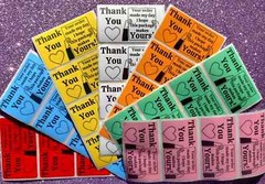 50 LOVE STICKERS 2.25″ LABELS SEALS FEEDBACK REVIEW Thank you SCRATCH RESISTANT