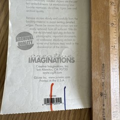 Creative Imaginations Sticker ~ Bryce & Madeline by Jone Hallmark. Fairies ROLL