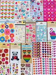 Love Heart Themed 559+ Stickers 4 Kids Teens Teachers Party Gifts DIY Cards