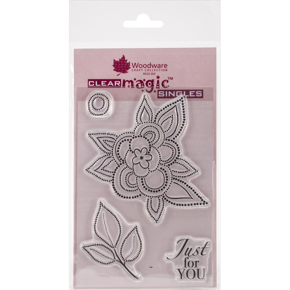 #1 Woodware Craft Clear Stamp SPOTS N DOTS Scrapbooking, Stamping