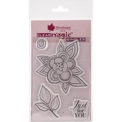 #1 Woodware Craft Clear Stamp SPOTS N DOTS Scrapbooking, Stamping
