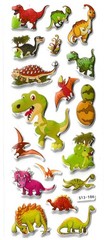 3D puffy Stickers DINOSAURS S13 dinosaur 🦖🦕