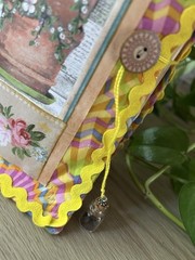 Colorful Soft Cover Junk Journal Full of Decorative Ephemera