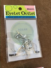 Eyelet Outlet Brads Lot of Food Home NEW 6 packs Card Making Scrapbooking