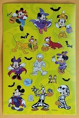 Disney Mickey Mouse Halloween Sticker Sheet