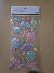 Recollections LOLLIPOPS AND HARD CANDY Scrapbooking stickers