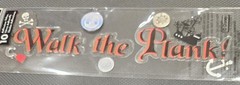ek success disney adhesive titles Peter Pan Walk the Plank 6×2 «