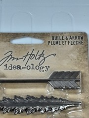 NEW Tim Holtz Idea-ology 4 Quill & Arrow Charms/AdornmentsMeasuring 3×1/2 Inches
