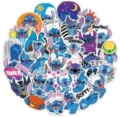 25 LILO & STITCH RANDOM ASSORTED 1.5″ PAPER STICKERS LABELS DISNEY PARTY FAVOR