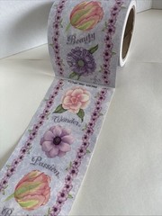 Flower Sticker ROLL NRN Designs Stickers Scrapbook Border READ Description!!!