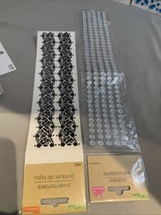 THE PAPER STUDIO / CRAFTERS SQUARE Adhesive Gems, Charms, Jewels, Photo, Signs