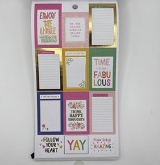 Park Lane Alphabet, Numbers, and Quotes Stickerbook 30 Sheets Used