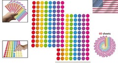 Vibrant Happy Face Stickers Mega Bundle – 5280 PCS for Behavior Incentives
