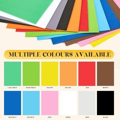12PCS Multicolor Foam Sheets 8.5×5.5 Inch for Crafts Scrapbook Cosplay