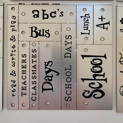 CHOICE-DCWV ~Metallic Look Accents Die Cuts Paper Craft Card Scrapbook Tags ~NEW