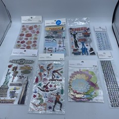 “New”Lot Of 8 Pkgs – RECOLLECTIONS STICKERS ALL NEW IN PKGS. SEE PIC