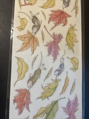 House Mouse & Friends Fall Themed 2003 Stickers 2 Sets HMSXL5 & HMSXL6