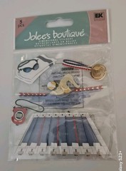 RARE JOLEE’S BOUTIQUE SWIMMING SWIM MEET OLYMPICS SCRAPBOOKING SPORTS STICKERS