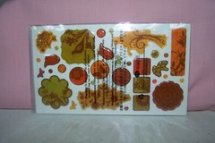 2010 Creative Memories Epoxy Simple Blooms Stickers 1 Sheet NEW in Sealed Pack