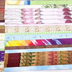 Scrapbook Paper Lot 12×12 Paper Pizazz & Hot off the Press Pattern 50 Sheets B