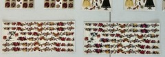 SANDY CLOUGH STICKERS BUTTONS BORDER VINTAGE DRESSES SEWING FLOWER LOT 10 S BOOK
