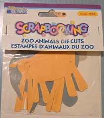 Westrim Crafts Memories Forever Scrapbooking Zoo Animals