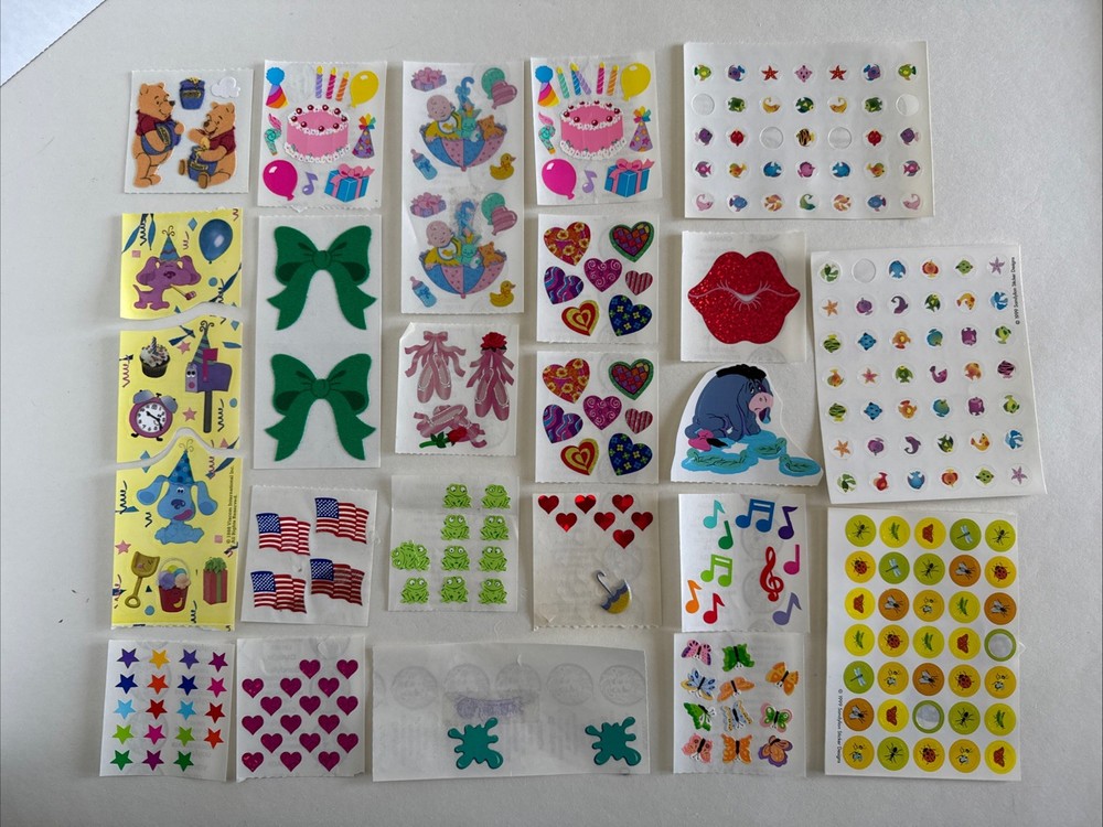 Huge Lot Vintage Sandylion Stickers! Mods Sticker Used & New