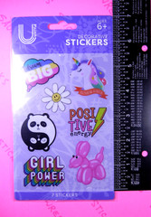 Girl Power Girl Stuff Stickers 1 Sheet Pack