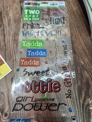 Scrapbooking Stickers Girlfriend Theme Lot of 13 Packages (#4) women besties