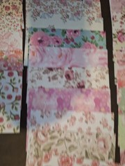 100 PC Scrapbooking JJ Books Of Watercolor Material Paper Pack Pink 5 1/2 X 33/4