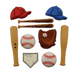 Buttons Galore 50+ Assorted SPORTS Theme Buttons for Sewing & Crafts