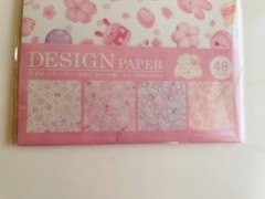 Japanese Sakura Stationery Set 5pcs Letter Paper Stickers Mini Card Kawaii Pink