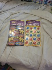 Lot Of 5 Packages Of New Religious Stickers Perfect For VBS,Sunday School.
