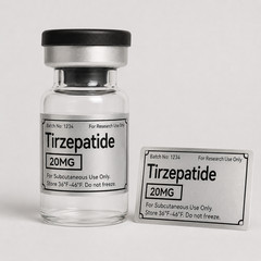 Customizable Silver Peptide Vial Labels for 3ml Vials- Set of 20 labels!