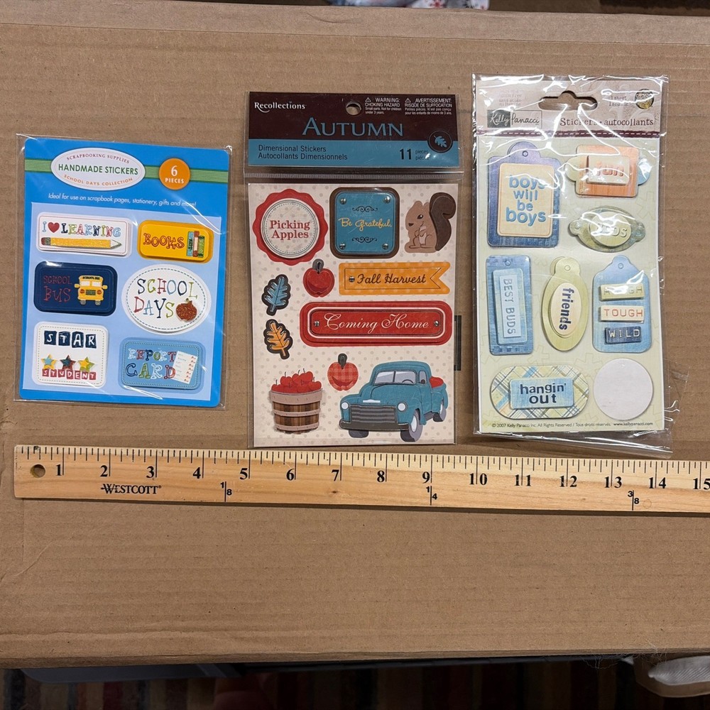 Lot Baby Boy Stickers Trains Transportation Baby Objects Firetruck Police Mixed