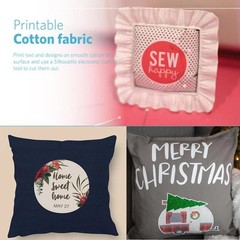 Cotton Fabric – Printable Transfer 20 Sheets 8.5″x11″